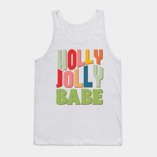 Holly Jolly Babe Tank Top